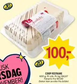 Coop Prix COOP FESTKAKE tilbud