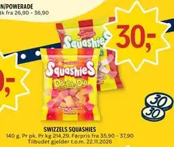 Coop Prix SWIZZELS SQUASHIES tilbud