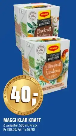 Coop Obs MAGGI KLAR KRAFT tilbud