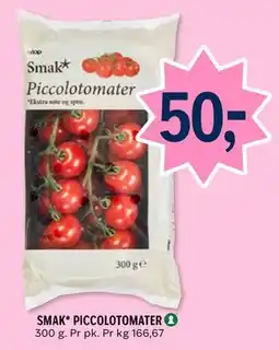 Coop Prix SMAK* PICCOLOTOMATER tilbud