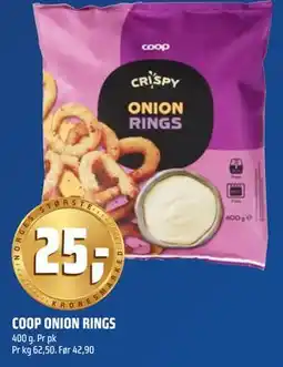 Coop Obs COOP ONION RINGS tilbud