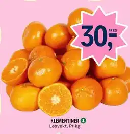 Coop Prix KLEMENTINER tilbud