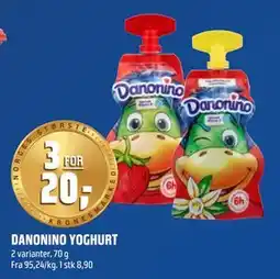 Coop Obs DANONINO YOGHURT tilbud