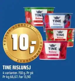 Coop Obs TINE RISLUNSJ tilbud
