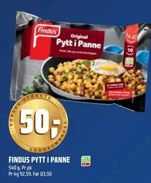 FINDUS PYTT I PANNE