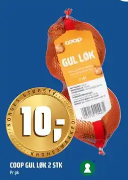 Coop Obs COOP GUL LØK 2 STK tilbud