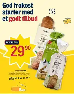 Coop Prix COOP JEGERBRØD tilbud