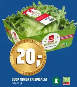 Coop Obs COOP NORSK CRISPISALAT tilbud