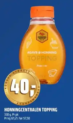 Coop Obs HONNINGCENTRALEN TOPPING tilbud