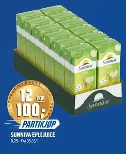 Coop Obs SUNNIVA EPLEJUICE tilbud