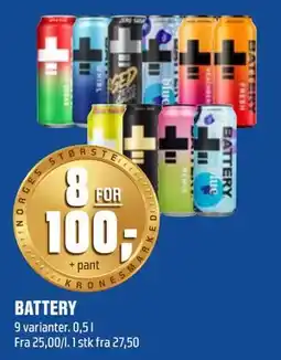 Coop Obs BATTERY tilbud