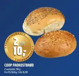 Coop Obs COOP FROKOSTBRØD tilbud