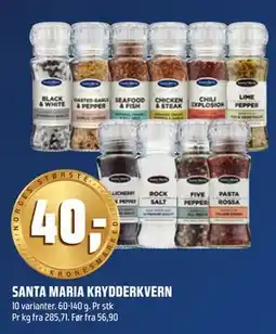Coop Obs SANTA MARIA KRYDDERKVERN tilbud