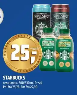 Coop Obs STARBUCKS tilbud