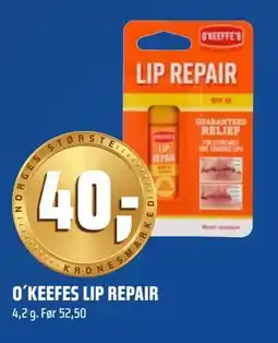 Coop Obs O´KEEFES LIP REPAIR tilbud