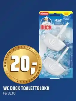 Coop Obs WC DUCK TOALETTBLOKK tilbud