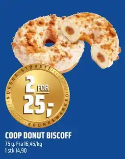 Coop Obs COOP DONUT BISCOFF tilbud