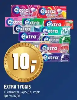Coop Obs EXTRA TYGGIS tilbud