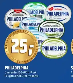 Coop Obs PHILADELPHIA tilbud