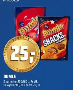 Coop Obs DUMLE tilbud