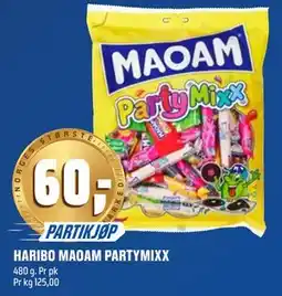 Coop Obs HARIBO MAOAM PARTYMIXX tilbud