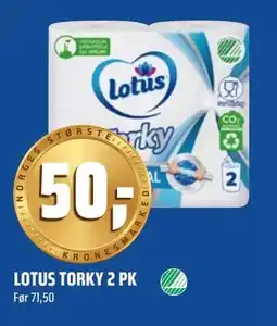 Coop Obs LOTUS TORKY 2 PK tilbud