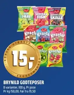 Coop Obs BRYNILD GODTEPOSER tilbud