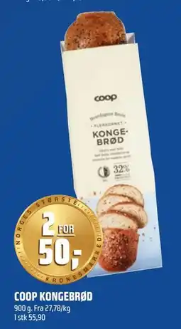 Coop Obs COOP KONGEBRØD tilbud