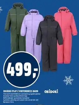 Coop Obs OKIDOKI PLAY 2 VINTERDRESS BARN tilbud