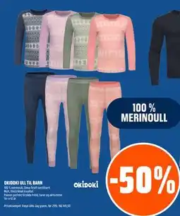 Coop Obs OKIDOKI ULL TIL BARN tilbud