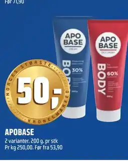 Coop Obs APOBASE tilbud