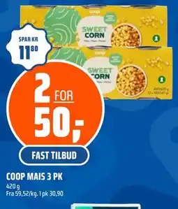 Coop Obs COOP MAIS 3 PK tilbud