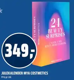 Coop Obs JULEKALENDER MYA COSTMETICS tilbud