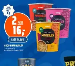 Coop Obs COOP KOPPNUDLER tilbud