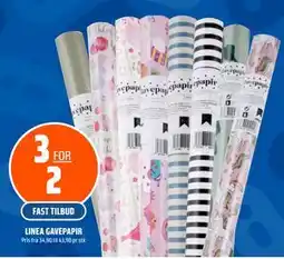 Coop Obs LINEA GAVEPAPIR tilbud