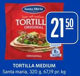 Rema 1000 TORTILLA MEDIUM tilbud