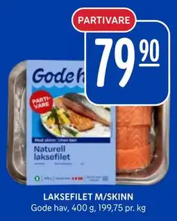 Rema 1000 LAKSEFILET M/SKINN tilbud