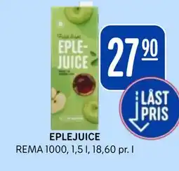 Rema 1000 EPLEJUICE tilbud