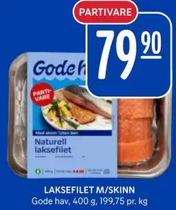 Rema 1000 LAKSEFILET M/SKINN tilbud