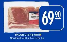 Rema 1000 BACON UTEN SVOR tilbud