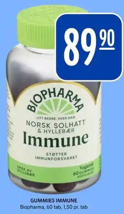 Rema 1000 GUMMIES IMMUNE tilbud
