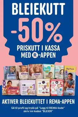 Rema 1000 BLEIEKUTT tilbud
