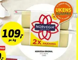 Bunnpris NORVEGIA ORIGINAL tilbud