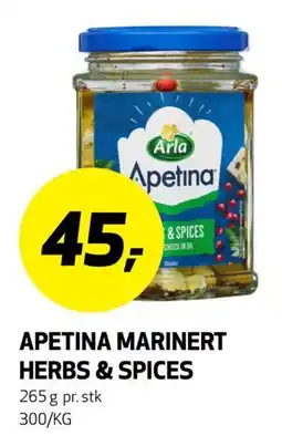 Bunnpris APETINA MARINERT HERBS & SPICES tilbud