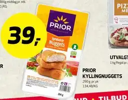 Bunnpris PRIOR KYLLINGNUGGETS tilbud