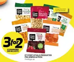 Bunnpris ET STORT UTVALG PRODUKTER FRA GRØNN & FRISK tilbud
