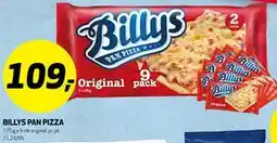 Bunnpris BILLYS PAN PIZZA tilbud