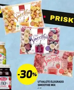Bunnpris UTVALGTE ELDORADO SMOOTHIE MIX tilbud