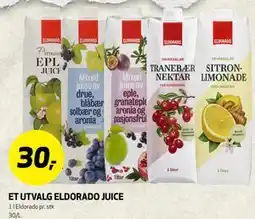 Bunnpris ET UTVALG ELDORADO JUICE tilbud