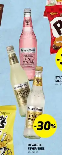 Bunnpris UTVALGTE FEVER-TREE tilbud